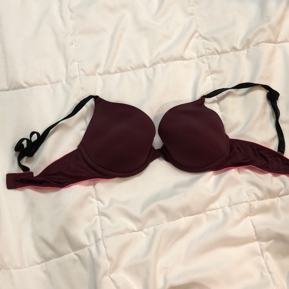 Pink bra